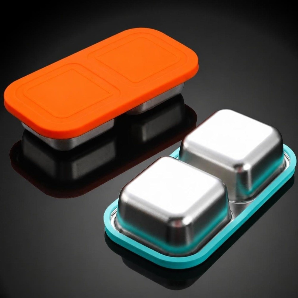 Food Storage Meals - حاويات وجبات خفيفة محمولة من الفولاذ