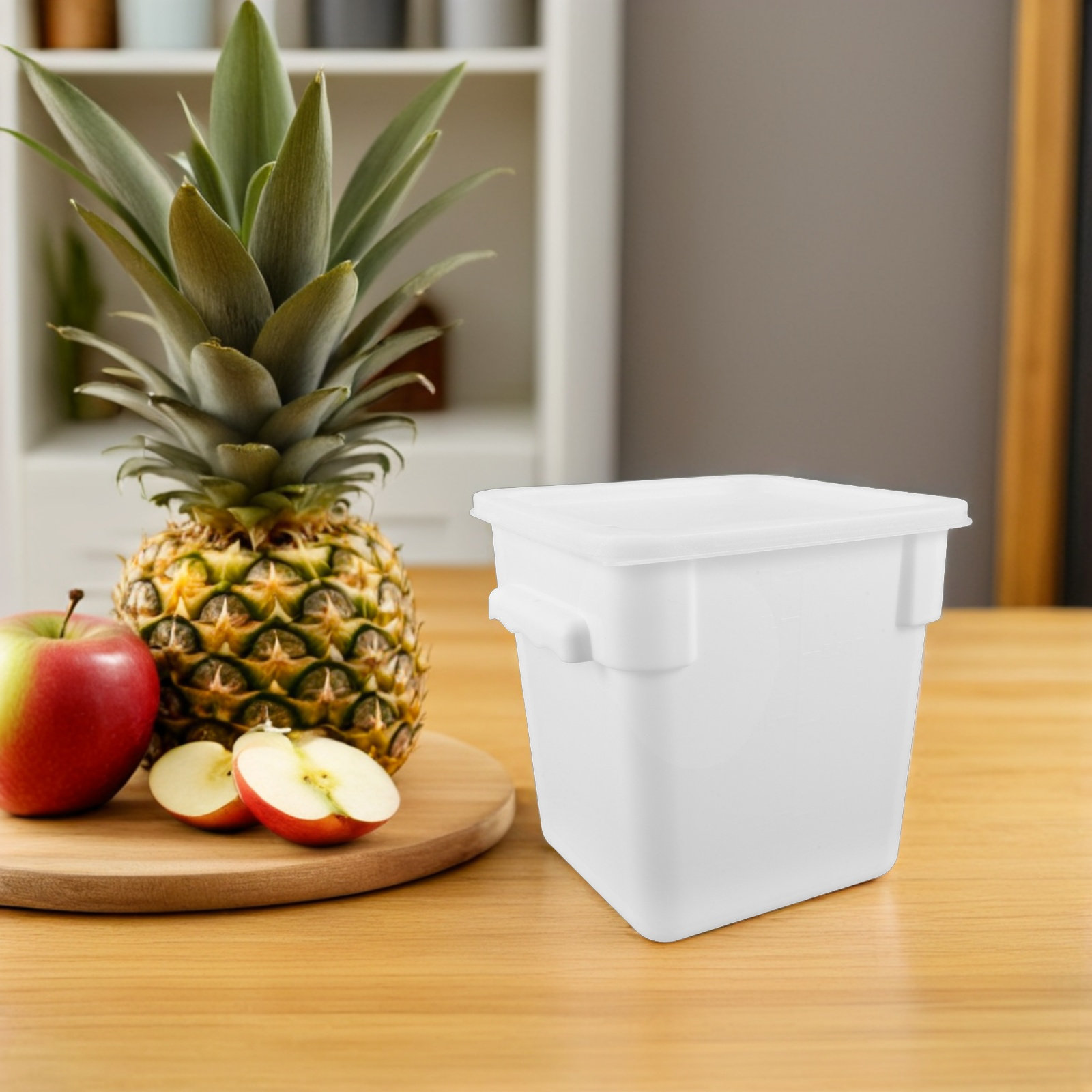 Food Storage Containers - حاوية تخزين طعام تجارية بغطاء سعة