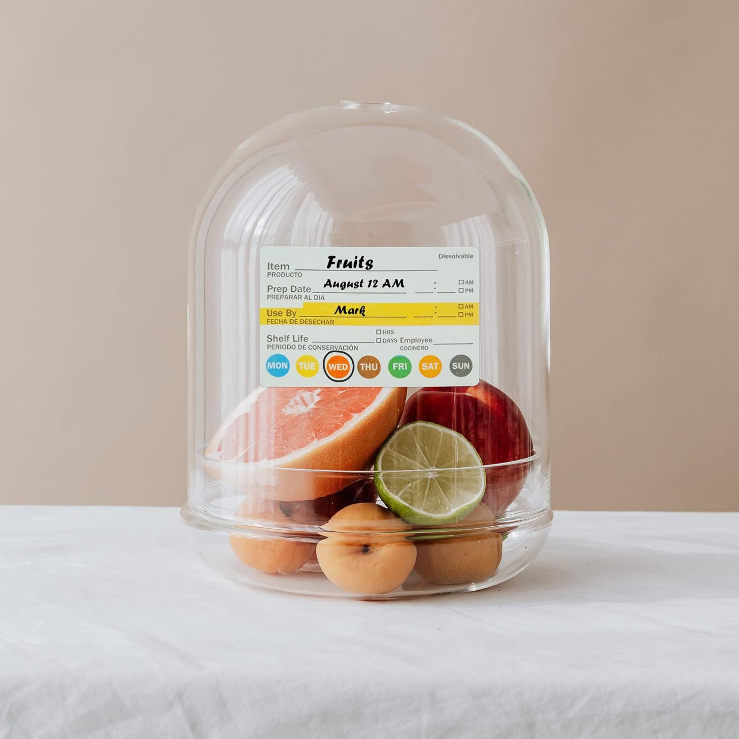 250 قطعة/لفة ملصقات تواريخ الط - مراجعة Food Storage Labels وسعره