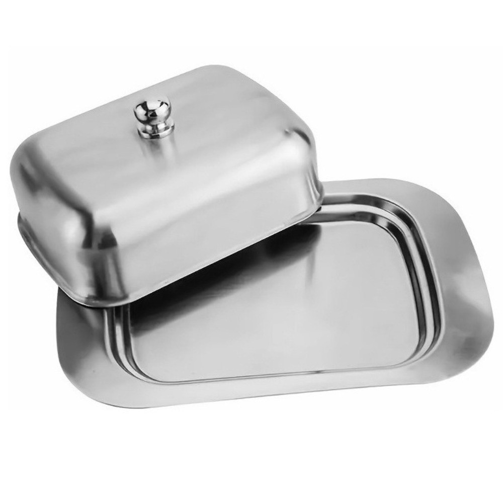 طبق زبدة من الفولاذ المقاوم لل - مراجعة Food Storage Oven Safe وسعره