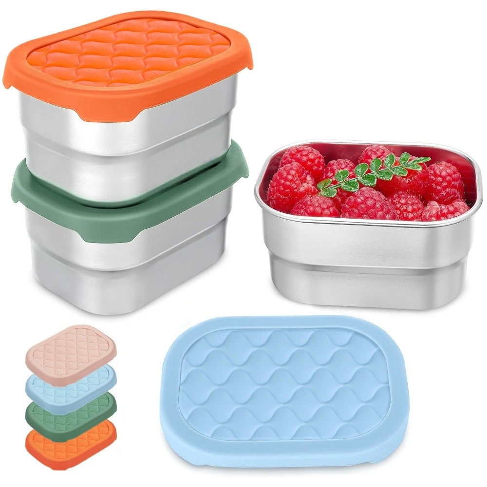 حاوية طعام جديدة من الفولاذ ال - مراجعة Food Storage Oven Safe وسعره
