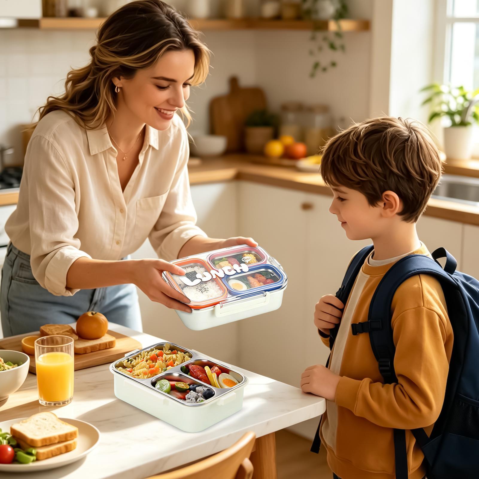 صندوق غداء من الفولاذ المقاوم  - مراجعة Food Storage Meals وسعره