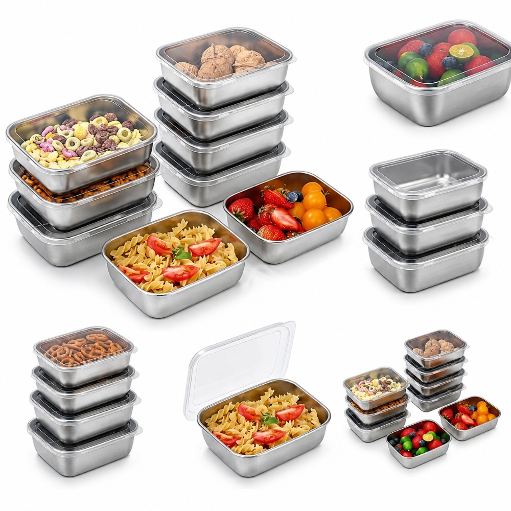 6 قطع من حاويات تخزين الطعام ا - مراجعة Food Storage Meals وسعره