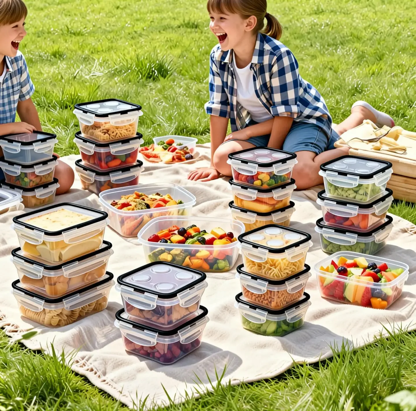 مجموعة من 12 قطعة من علب تخزين - مراجعة Food Storage Oven Safe وسعره