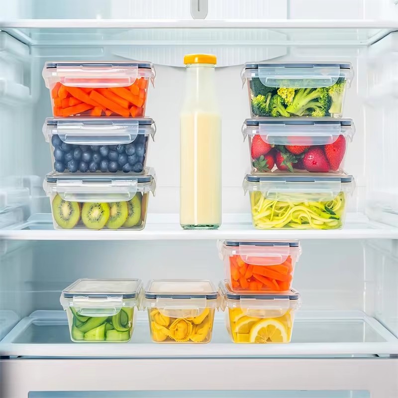 مجموعة من 10 عبوات تخزين للمطب - مراجعة Food Storage Labels وسعره